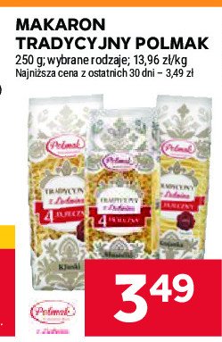 Makaron muszelki Polmak promocja w Stokrotka