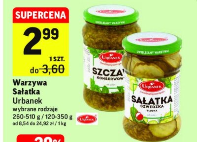 Sałatka szwedzka Urbanek promocja