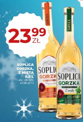 Wódka Soplica Gorzka Oryginalna 0,5L promocja w Duży Ben