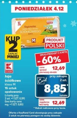 Jaja ściółkowe m K-classic promocja