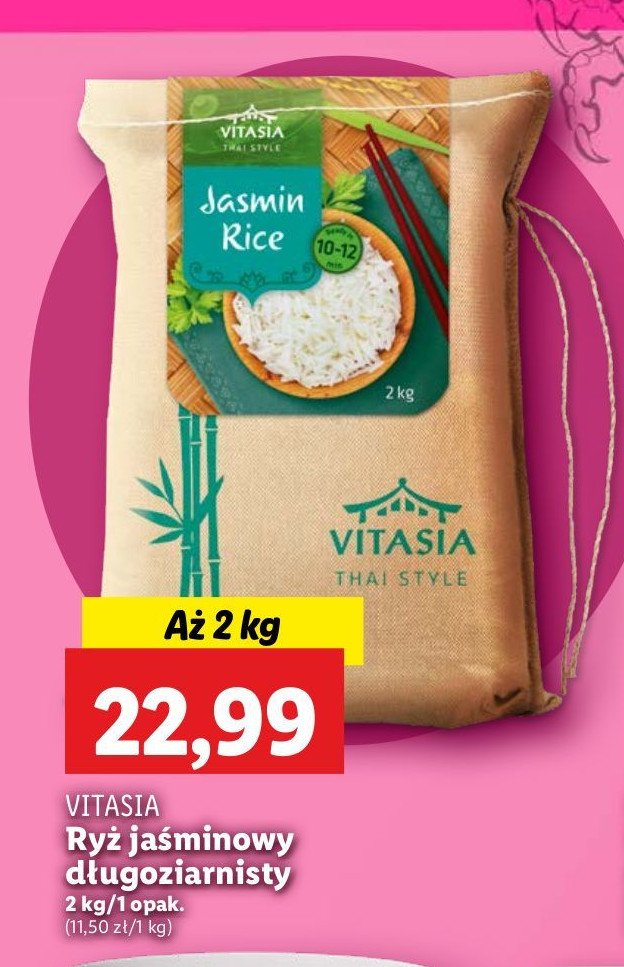 Ryż jaśminowy Vitasia promocja