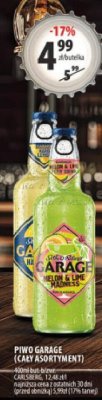 Piwo GARAGE (cały asortyment) 400ml promocja w Arhelan