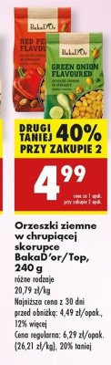 Orzeszki w skorupce papryka Bakad'or promocja