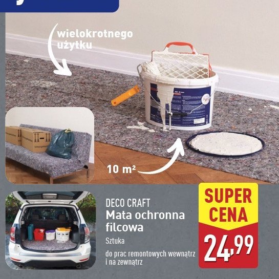 Mata filcowa Deco craft promocja