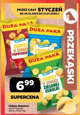 Chipsy duża paka promocja w Netto