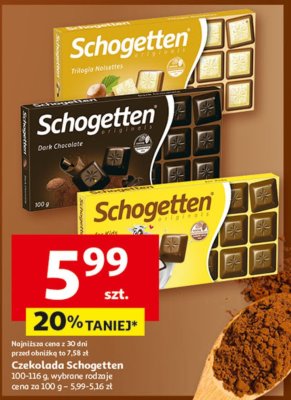 Czekolada promocja w Auchan