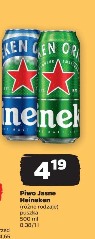 Piwo Heineken 0.0% promocja