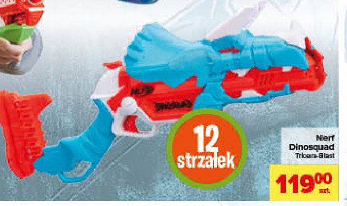 Strza艂ki tricerablast Nerf promocja
