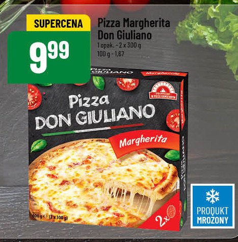 Pizza margherita Don giuliano promocja w POLOmarket