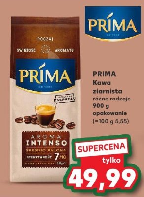 Kawa ziarnista różne rodzaje 0,9 kg promocja w Kaufland