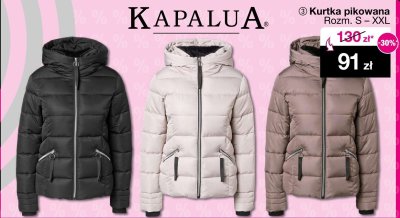 Kurtka pikowana damska Kapalua promocja w Woolworth
