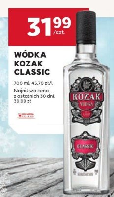 Wódka Kozak Classic promocja
