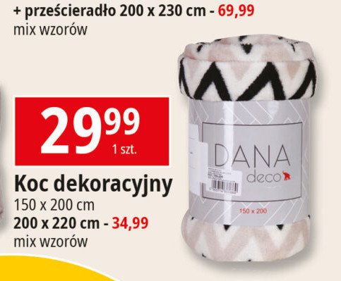 Koc 偶akardowy dana 220 x 200 cm promocja
