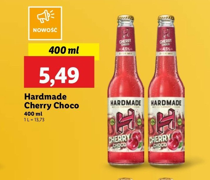 Piwo Hardmade cherry choco promocja