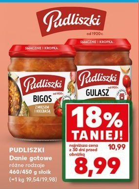 Gulasz wołowo-wieprzowy Pudliszki promocja