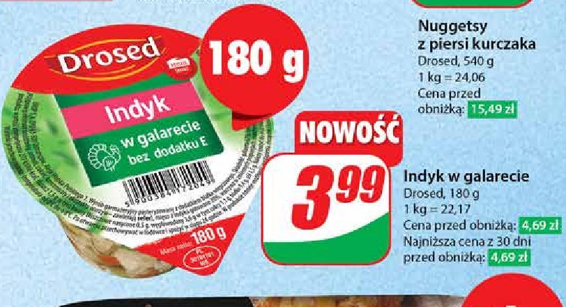 Indyk w galarecie Drosed promocja