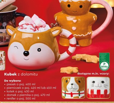 Kubek z dolomitu, różne rodzaje promocja w Biedronka