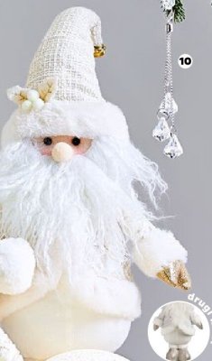 Dekoracja Mikołaj promocja w Netto