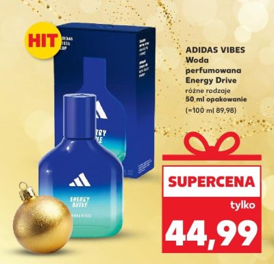 Woda perfumowana VIBES Energy Drive promocja w Kaufland