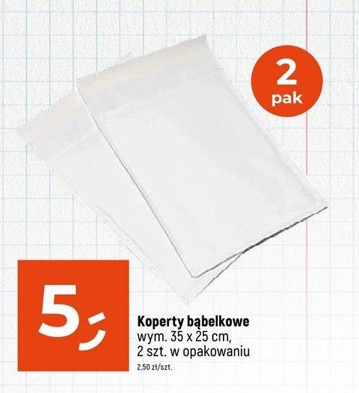 Koperta bąbelkowa 35 x 25 cm promocja