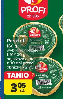 Pasztet firmowy Profi wielkopolski promocja