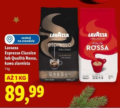Kawa ziarnista Espresso Classico 1 kg promocja w Lidl