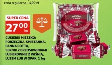 Praliny czarna porzeczka ze 艣mietank膮 Mieszko promocja