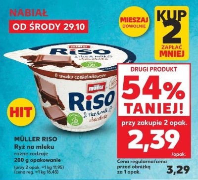 Ryż na mleku Riso promocja w Kaufland