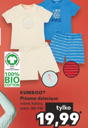 Piżama dziecięca 86-116 Kuniboo promocja