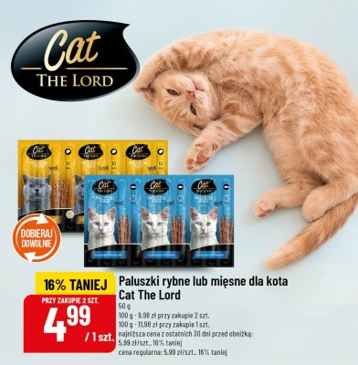 Paluszki mięsne dla kota promocja w POLOmarket