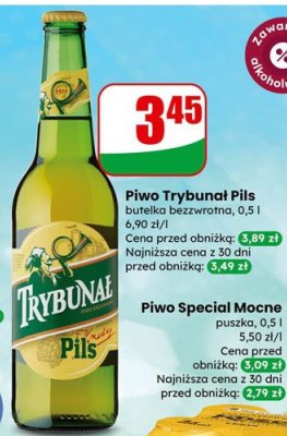 Piwo promocja w Dino