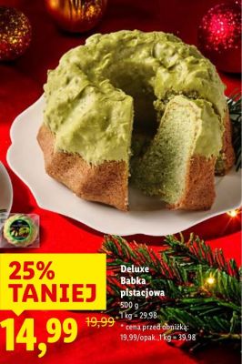 Babka pistacjowa promocja w Lidl