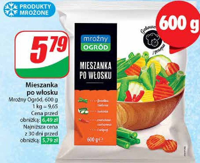 Mieszanka po włosku Mroźny ogród promocja