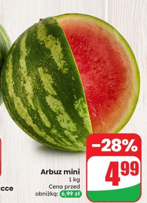 Arbuz mini promocja w Dino