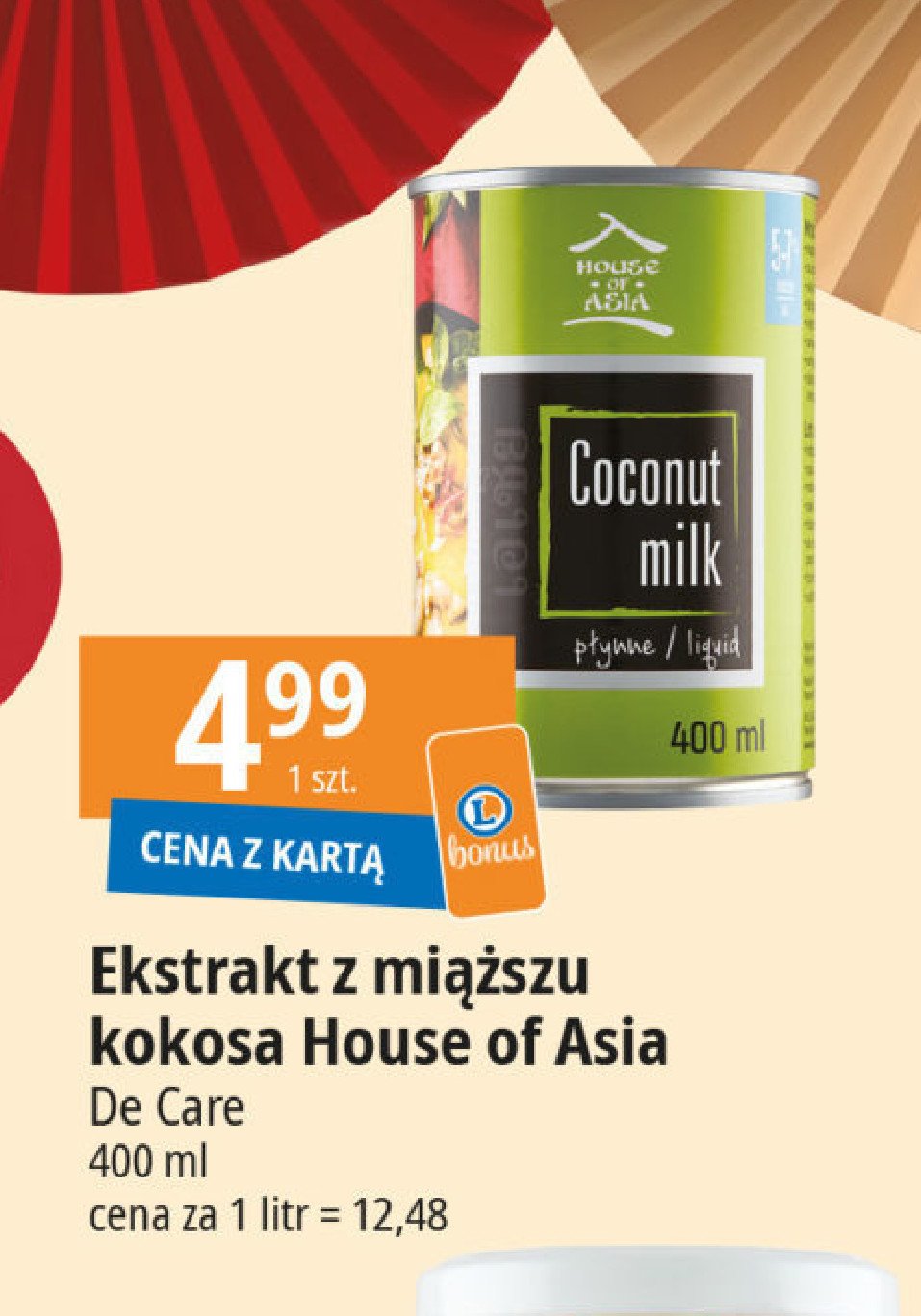 Mleczko kokosowe House of asia promocja