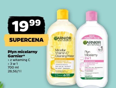 Płyn micelarny z witaminą C promocja w Netto