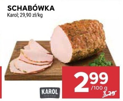 Schabówka Karol promocja w Stokrotka