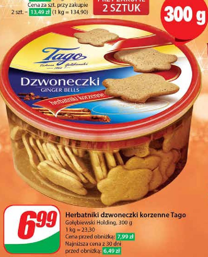Dzwoneczki korzenne Tago promocja