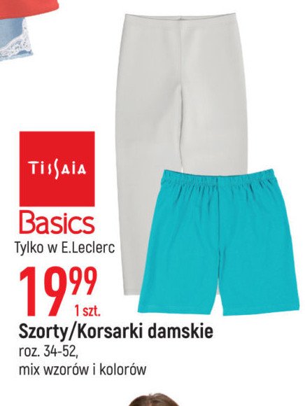 Korsarki damskie 34-52 Tissaia promocja