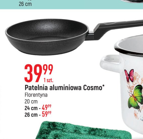 Patelnia cosmo 24 cm Florina (florentyna) promocja