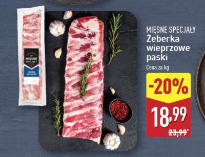 呕eberka wieprzowe ekstra mi臋sne Mi臋sne specja艂y zawsze 艣wie偶e (aldi) promocja