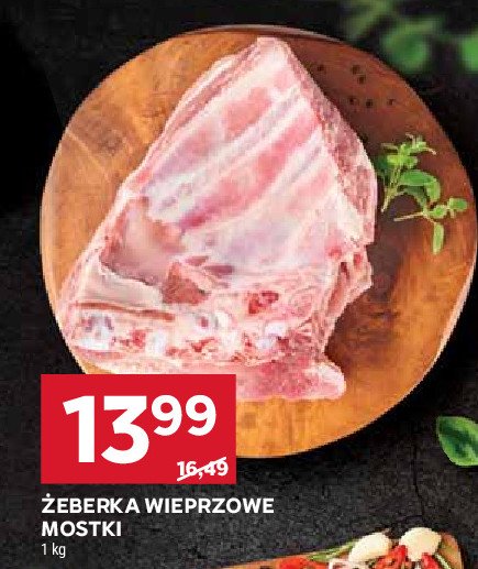 Żeberka wieprzowe mostki promocja