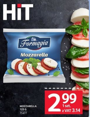 Mozzarella MOZZARELLA 125 g 75477 promocja w Selgros