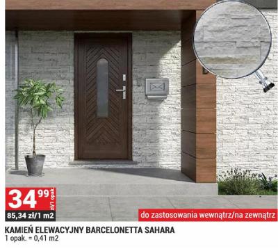 Kamień elewacyjny BARCELONETTA SAHARA promocja w Merkury Market