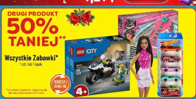 Zabawki Wszystkie - LEGO, Hot Wheels, Barbie itp. promocja w POLOmarket