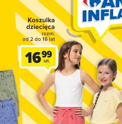Koszula młodzieżowa 12-16 lat promocja