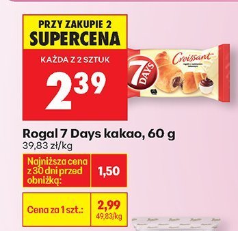Od poniedziałku, Z ladą tradycyjną, strona 60 promocja w Biedronka
