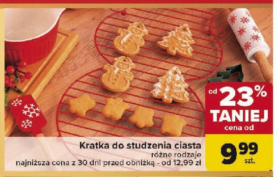 Kratka do studzenia ciasta promocja w Carrefour