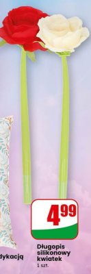 Długopis silikonowy kwiatek promocja w Dino
