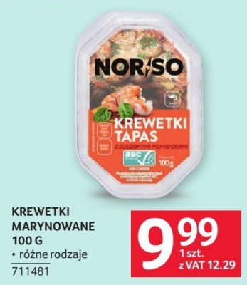 Krewetki marynowane promocja w Selgros